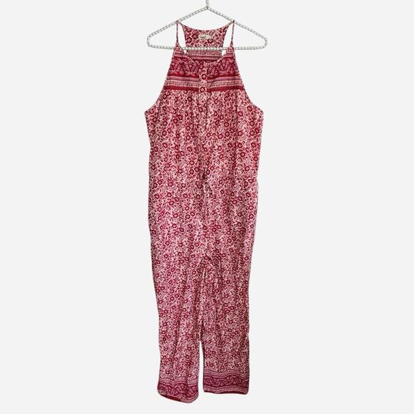 Faherty Red Jumpsuit - Picture 3 of 14